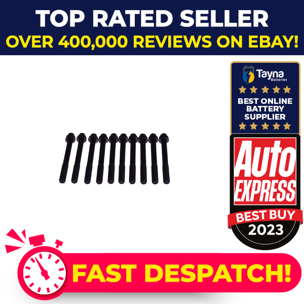 Cylinder Head Bolts fits SUZUKI CARRY DA32V 1.3 2000 on G13BB Set Kit Blue Print