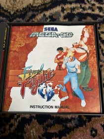 Final Fight - Sega Mega CD Game - Complete With Manual