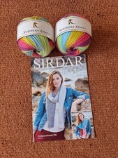 Strickset  Schal Set  Muster & Garn Neu