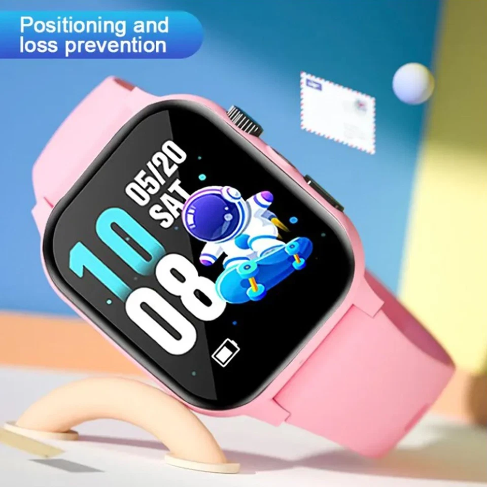 Kids Smartwatch -Telefonstudent Smartphone Uhr mit GPS -Telefon beobachten effiz - Bild 2 von 4