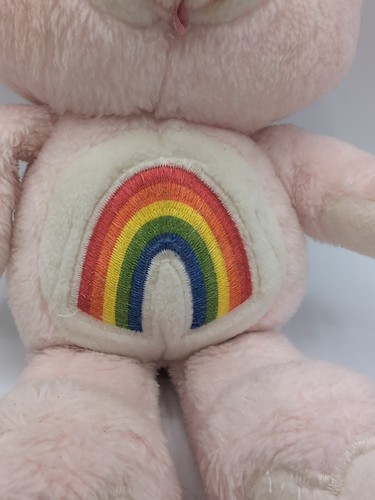 Lote de peluches vintage 1983 Care Bears Love a Lot, Bedtime & Cheer Bear - Imagen 16 de 23