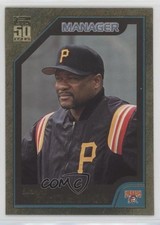 2001 Topps Traded & Rookies Gold 683/2001 Lloyd McClendon #T149 0w7