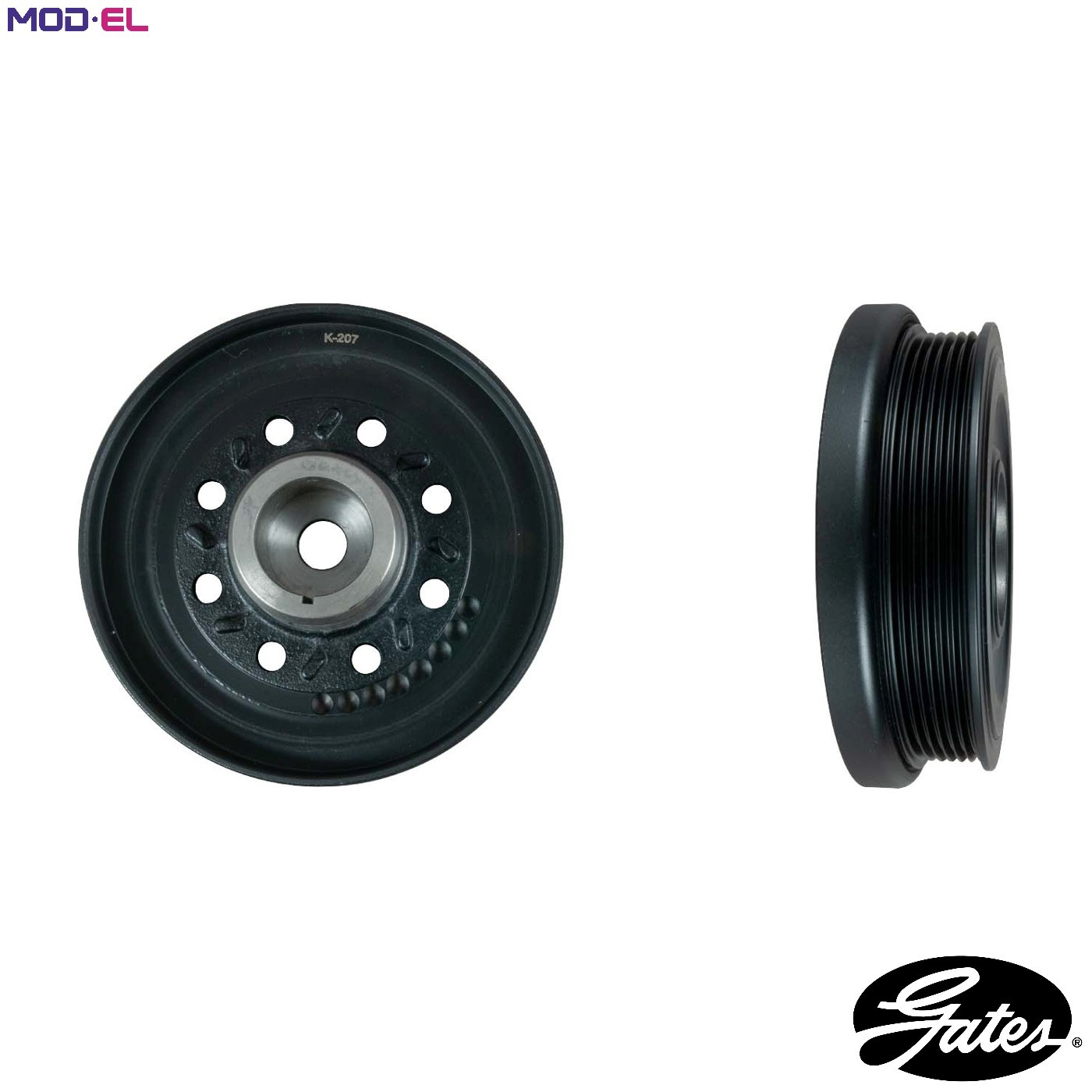BELT PULLEY CRANKSHAFT TVD1190 FOR HYUNDAI GRAND/SANTA/FE TUCSON/III/SUV KIA - Image 8
