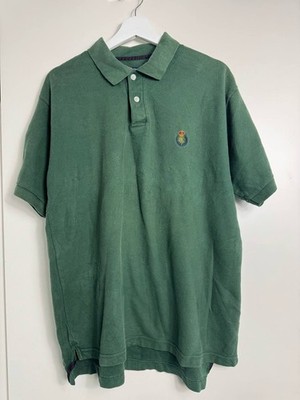 CHAPS Ralph Lauren Vintage Polo Shirt 90s Grün M   Classic Fit   100% Baumwolle