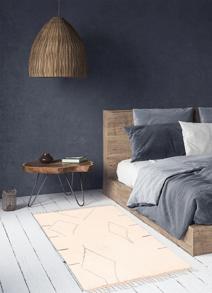 3'5" x 5'1" Hand Knotted Area Rug Traditional Oriental Wool Carpet - Image 2 of 4