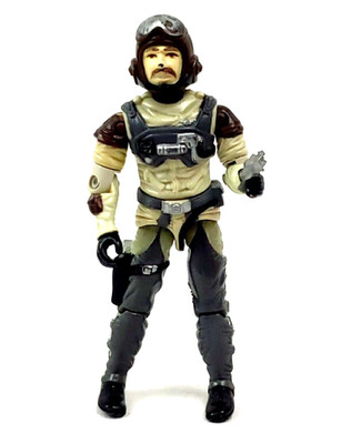 SLIP-STREAM Action Figure v1 1986 Conquest X-30 Pilot w/ Gun Vintage G.I. GI Joe