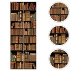  2pcs PVC Selbstklebende Türabziehbilder Simulationstüraufkleber Schlafzimmer