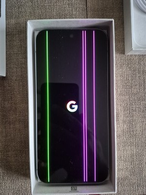 Google Pixel 9 Pro XL 256GB - Hazel - Touch Works / Screen Lines (Parts/Repair)