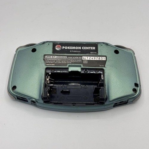 Nintendo Gameboy Advance GBA Pokemon Center Celebi Grün Limited Edition GEBRAUCHT - Bild 5 von 6