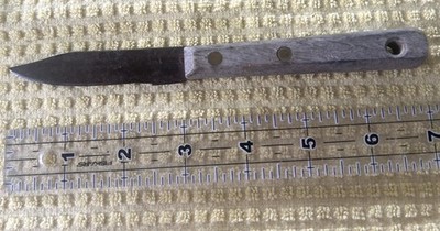 Vintage Columbia Chefs Knife Carbon Steel Blade 8.5 