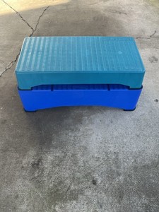 The Firm TRANSFIRMER Step Exercise Box Steppers - Includes All 8 Rubber Feet