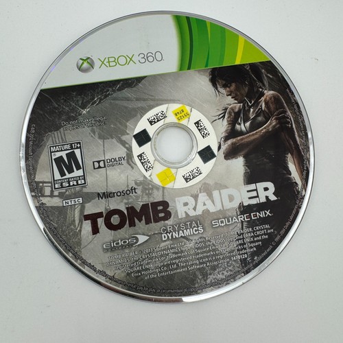 Tomb Raider (Microsoft Xbox 360, 2013) Guarantee TESTED WORKING ✅