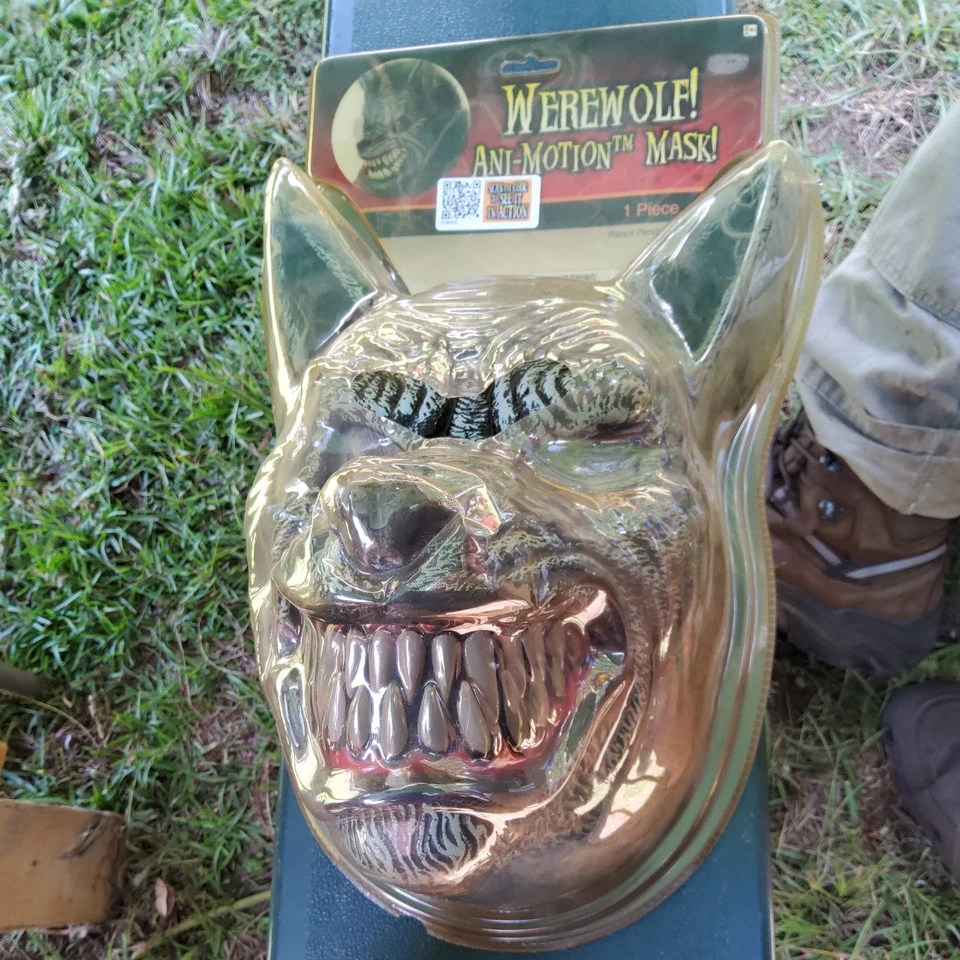 NEW California Costumes 60305 Motion Werewolf Ani-Motion Mask Adults One Size - Image 2 of 2