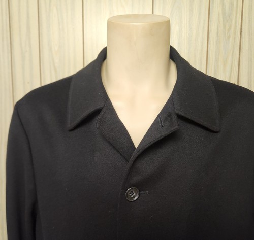 Abrigo Hombre Clásico 44L Lana Negro Nordstrom - Imagen 4 de 11