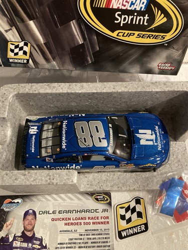 DALE EARNHARDT JR 2015 RARE #88 PHOENIX WIN “LAST CUP WIN” RACED VERSION 1/24CWC - Picture 4 of 8