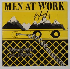 Men At Work Colin Hay JSA Signed Autograph Record Album Vinyl