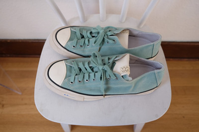 Visvim Skagway Men's Sneakers Teal Size 11 Vibram Sole
