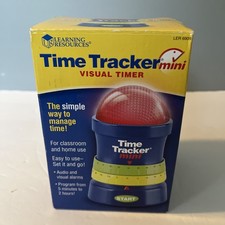 Learning Resources LER 6909 Mini Time Tracker Visual Timer 185