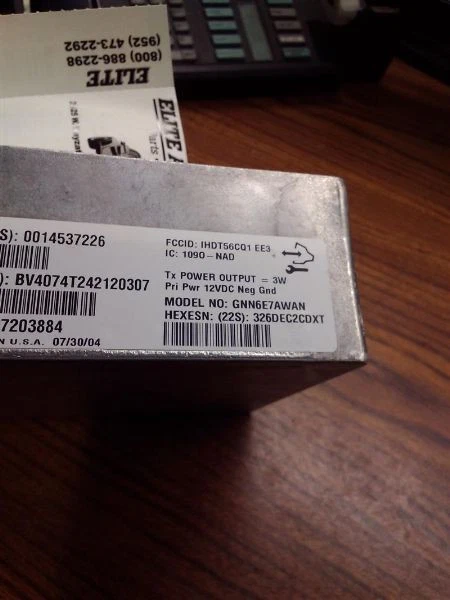 Chasis ECM Communication Onstar Opt UE1 compatible con 02 04-06 ENVOY 211284 Foto 2 de 4