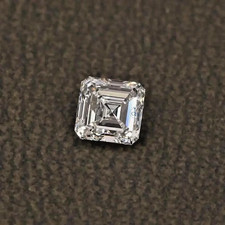 2 Ct Lab Grown Asscher Cut Diamond D Color VVS1 CVD Certified Loose Diamond
