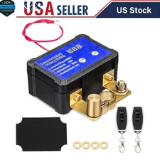 Kill Switch for Car 12V 240A Remote Battery Disconnect Switch with Led Voltag...