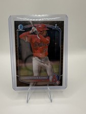 Hayden Alvarez 1st Bowman Chrome 2025 Bowman Mega Box Mojo BCP-12 Angels