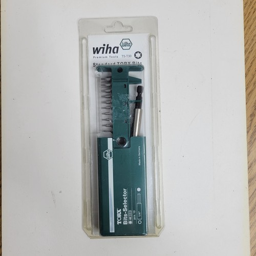 Wiha 79242 Set Selettore di Punte Torx Standard con Porta Bit Magnetico 1/4", 10 Pezzi