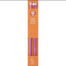 Boye Single Point Aluminum Knitting Needles 10"-Size 11/8mm 6327011