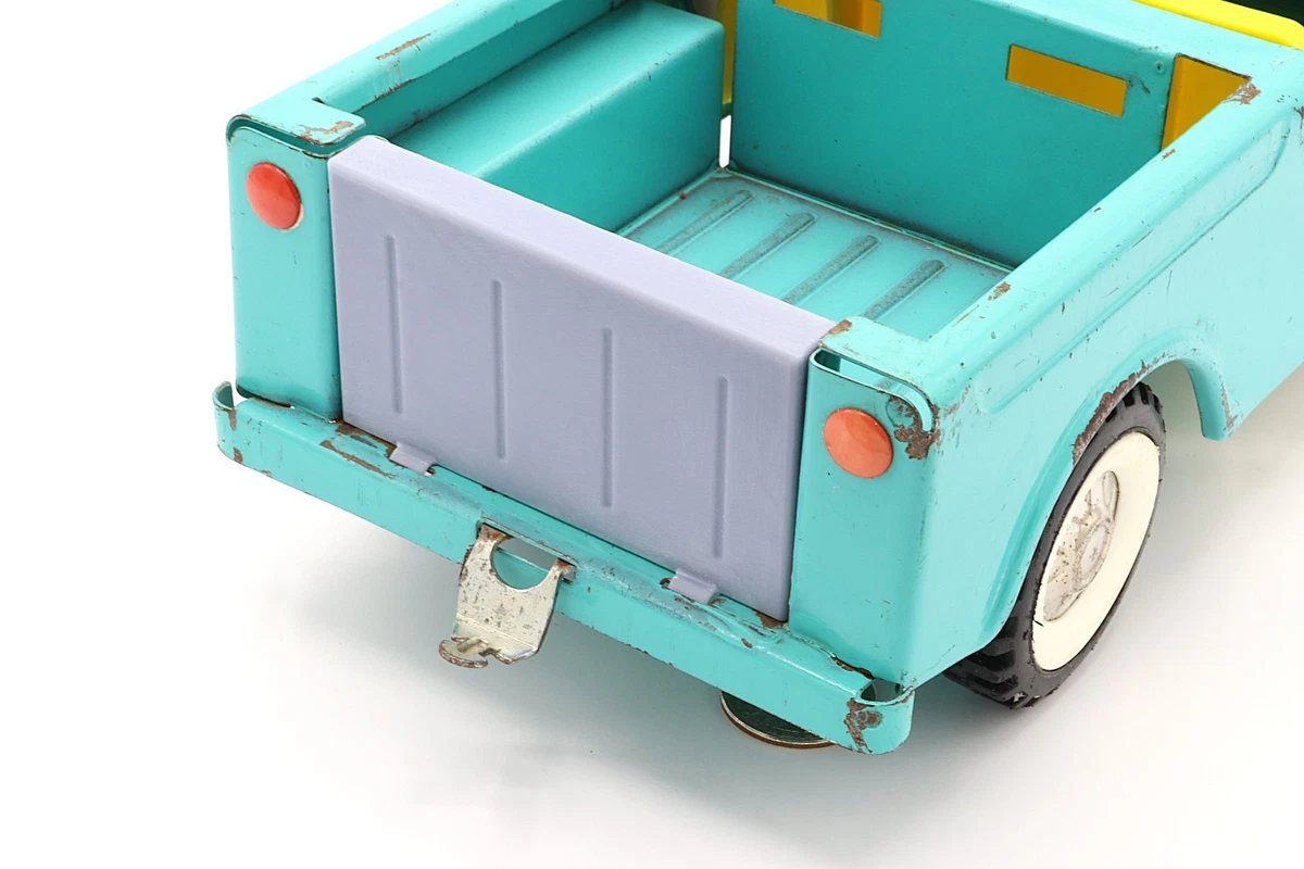 Camion D'expédition Structo Vintage - Acier Pressé - Noir - Années 60 - États-Unis