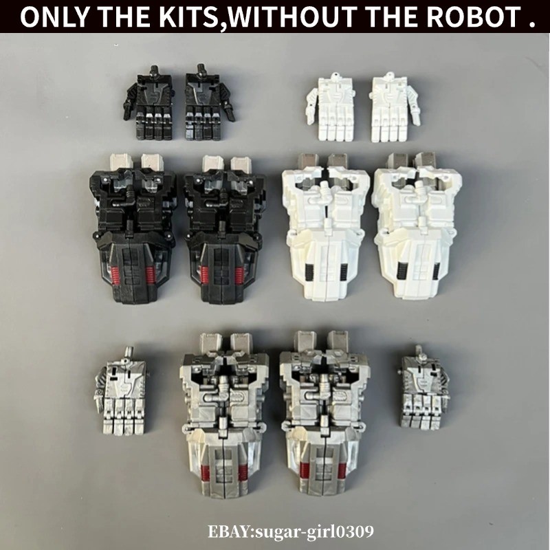 Upgrade Kit Hand Foot For IDW Combiner Wars Classic Menasor