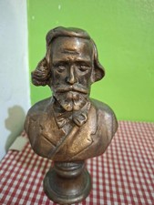 mini busto giuseppe verdi bronzo