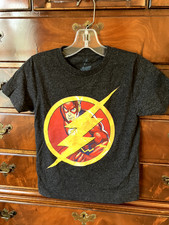The Flash Short Sleeve Gray t -shirt Youth Small Pre-owned excellent condition