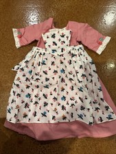 American Girl Felicity Spring Birthday Retired Dress/Apron