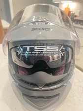 Dark Gray and Light Gray Sedici Strada II | Motorcycle Helmet XL, brand new