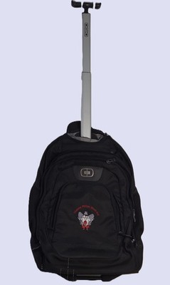 OGIO Black Large 17'' Rolling Gaming School Work Stratagem Laptop Backpack New