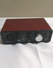Focusrite Scarlett Solo 1st Gen USB Audio Interface Parts Or Repair