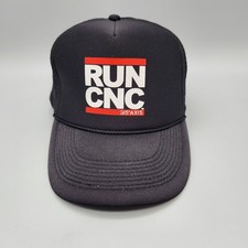 RUN CNC Trucker Hat 5th Axis Cap Snapback Rope Mesh Back Foam Nissun Adjustable