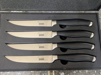 NEW Princess House Culinario Series Steak Knives With Case - Set of 4 (3700)