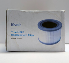Vista 200 Series 3-Stage Filter Set Vista 200-RF: LEVOIT Vista 200-RF True HEPA Replacement Filter 1 Count Genuine OEM Filter