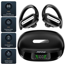Mpow Wireless Bluetooth Earphones HIFI Headphone Stereo Noise Cancelling Headset