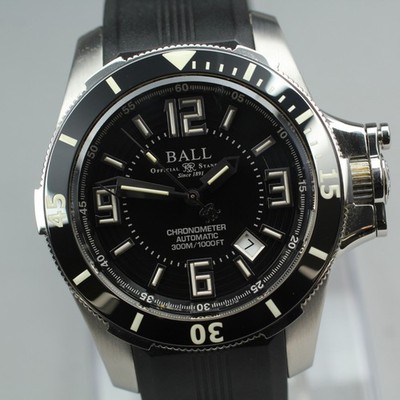 BALL Watch Engineer Hydrocarbon DM2136A Black Automatic Date Men's Watch Box