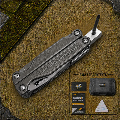 GearNexon Stainless Bit Holder for Leatherman Wave Charge TTi 1/4in 4mm Flat Bit
