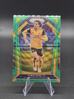 Fabio Silva - 2020-21 Panini Prizm Premier League - #141 Green Wave Prizm (RC)