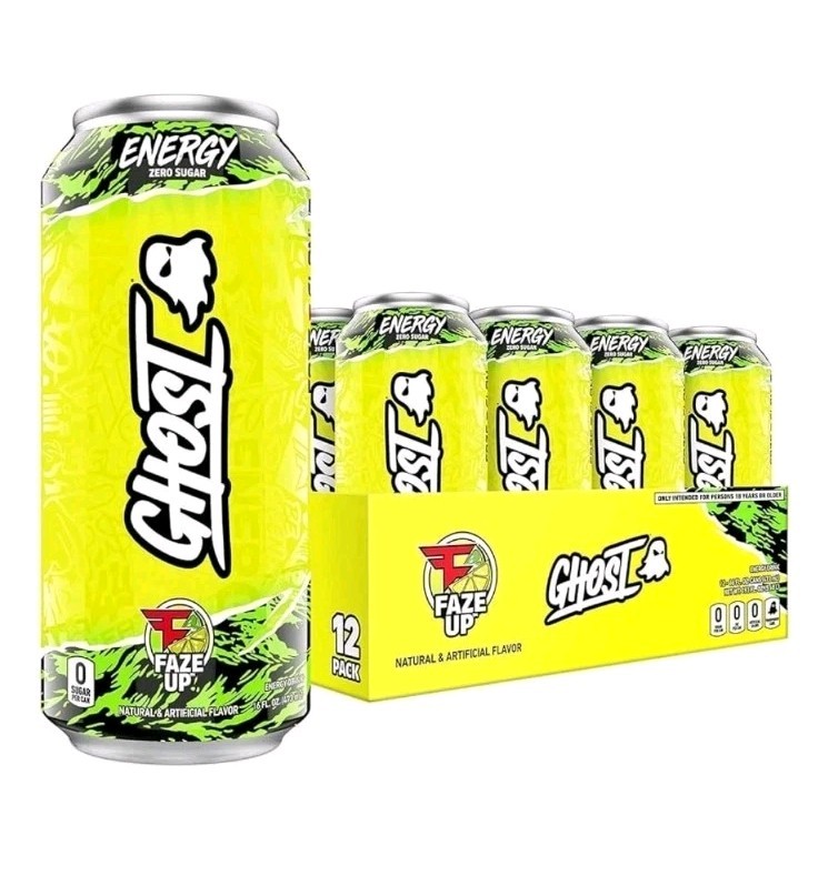 RARE [DISCONTINUED] GHOST Energy Faze Up 12 Pack | eBay
