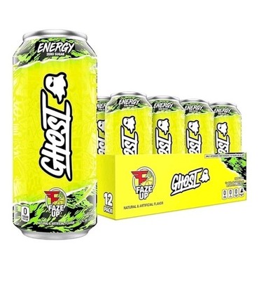 RARE [DISCONTINUED] GHOST Energy Faze Up 12 Pack