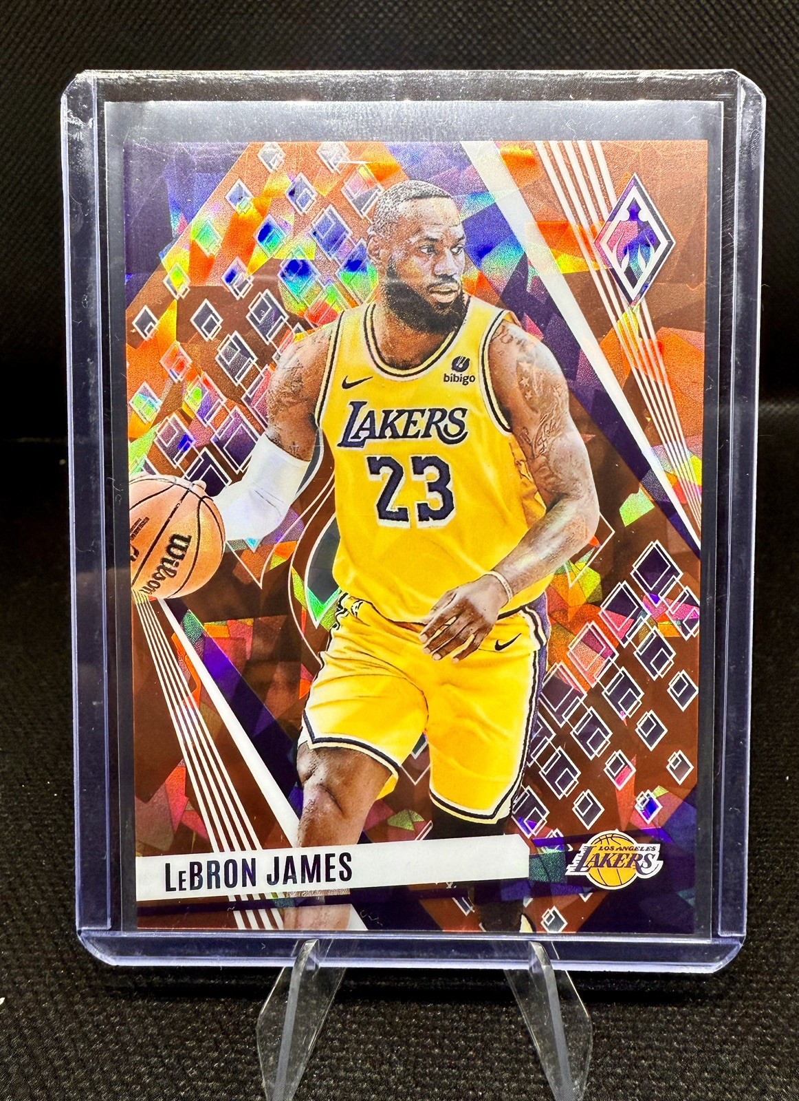 2023-24 Panini Phoenix - LeBron James #211 Orange Ice Phoenix /249 