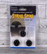 Strike Spike Counter Attack Tool Aluminum Disc With Sharp Spikes Pack Or 3 NEW