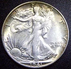 1941 S Walking Liberty Half Dollar AU+ Nice Coin! IWL1