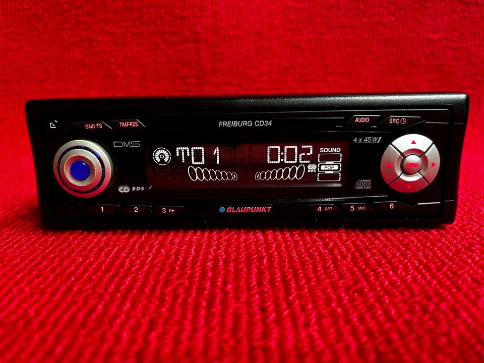 Radio Cd Blaupunkt freiburg CD34 CD/FM COLOR NEGRO SEMINUEVA - Imagen 2 de 4