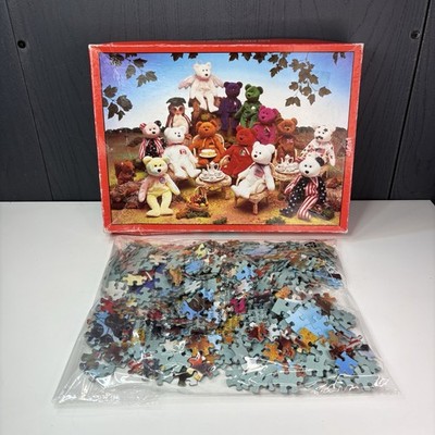 Vintage Beanie Babys Puzzle von Unique Gifts - seltenes Sammlerstück aus den 1990er Jahren